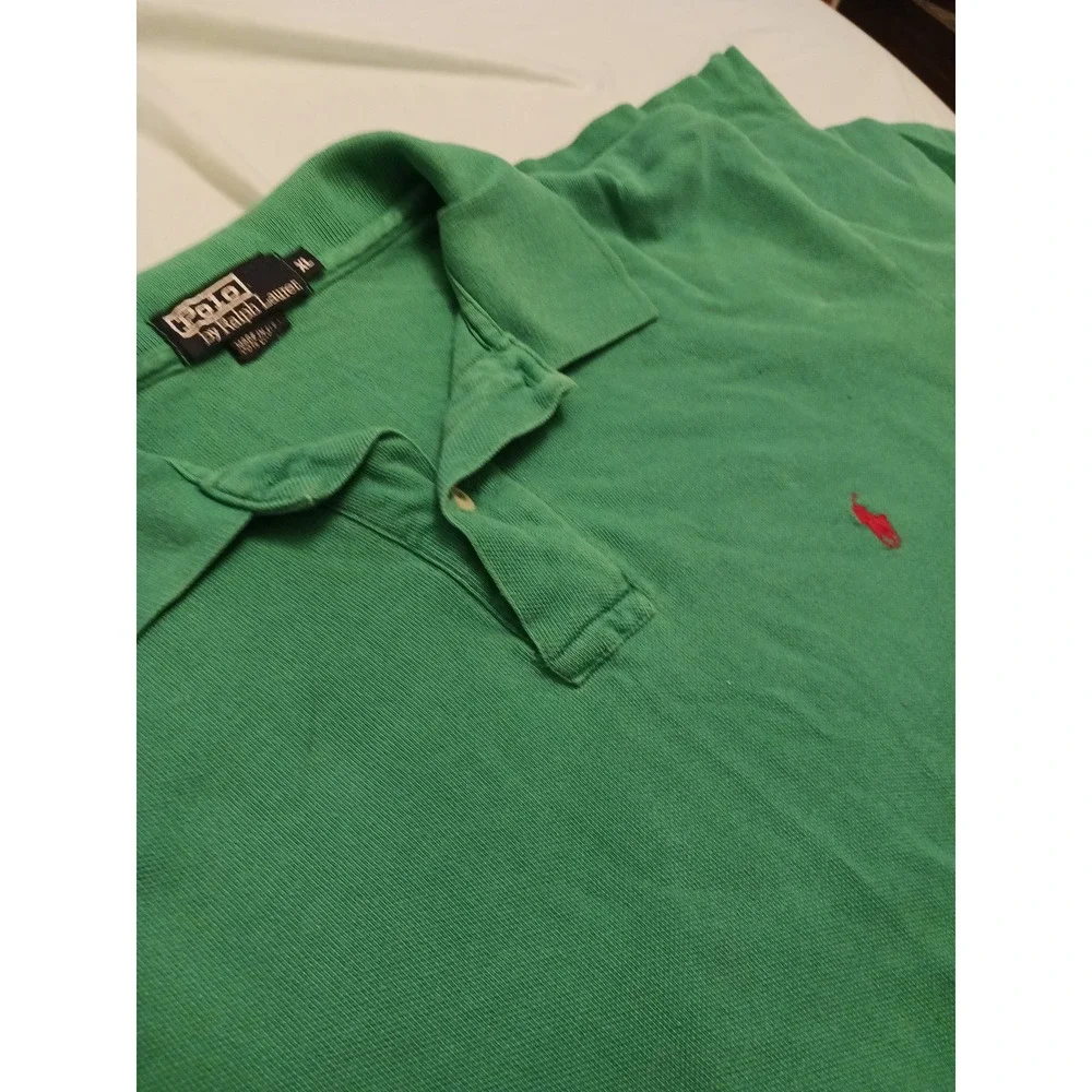 Polo Ralph Lauren Men's Kelly Green‎ Classic Short Sleeve Polo, XL